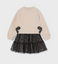 Mayoral-Tulle Skirt Set-Black
