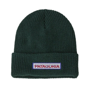 Patagonia -Kids' Logo Beanie-Chill: Conifer Green