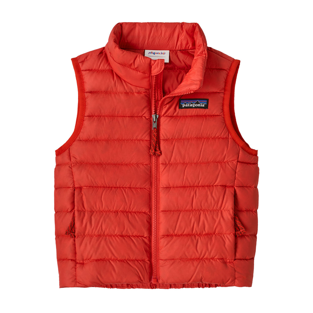 k*須様 patagonia レッド ダウンベスト Patagonia - Baby Down Sweater Vest - Sizzle Red – Atterdag Kids