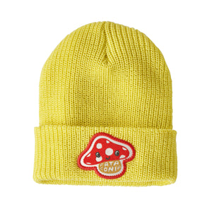 Patagonia -Baby Logo Beanie- Amanita Rita Patch:Nearly