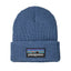 Patagonia -Baby Logo Beanie- P-6 Logo-Barnacle Blue