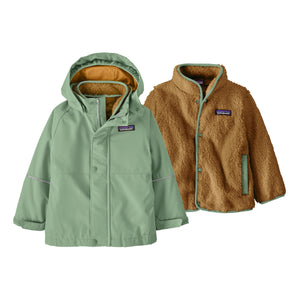 Patagonia - Baby All Seasons 3-in-1 Jacket-Ellwood Green