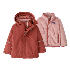 Patagonia - Baby All Seasons 3-in-1 Jacket-Potters Red
