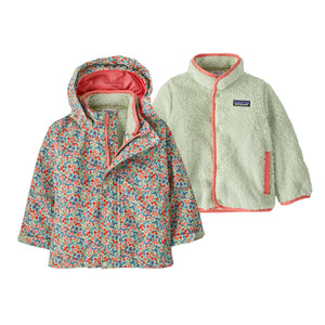 Patagonia - Baby All Seasons 3-in-1 Jacket-Tiny World:Lichen Green