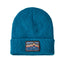 Patagonia -Kids' Logo Beanie-Ridge Rise Stripe:Uplift Blue