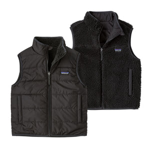 Patagonia - Kids Reversible Ready Freddy Vest-Ink Black