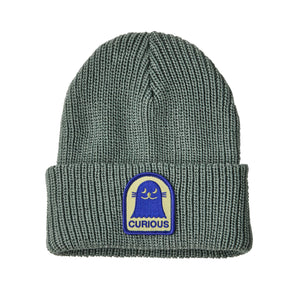 Patagonia -Baby Logo Beanie-Curious Seal Patch:Cover Green