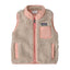 Patagonia - Baby Retro-X® Fleece Vest-Natural w/Sunlit Pink