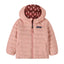 Patagonia - Baby Reversible Down Sweater Hoody- Snow Ditsy: Rusty Red