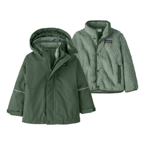 Patagonia - Baby All Seasons 3-in-1 Jacket-Canopy Green