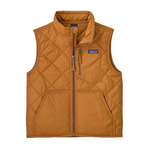 Patagonia - Kids' Diamond Quilted Vest-Cinnamon Brown
