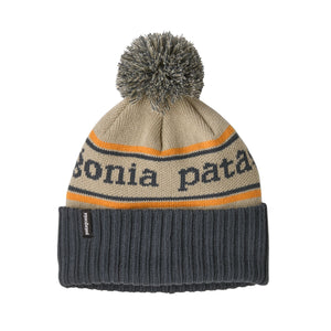 Patagonia -Kids' Powder Town Beanie-Park Stripe:Weathered Stone