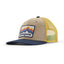 Patagonia - Kids Trucker Hat -Ridge Rise Stripe: Oar Tan