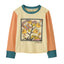 Patagonia -Baby L/S Cap SW T-Shirt-Buttercup Yellow