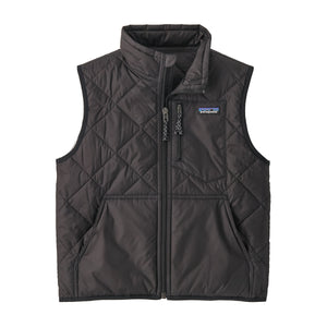 Patagonia - Kids' Diamond Quilted Vest-Black