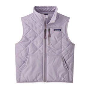 Patagonia - Kids' Diamond Quilted Vest-Foxglove Purple