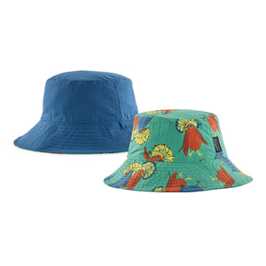 Patagonia - Baby Sun Bucket Hat-Royal Fern:Aqua Stone
