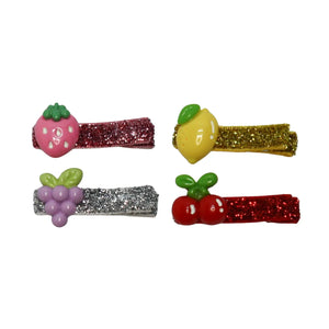 Bows Art-Fruit Charm Clips