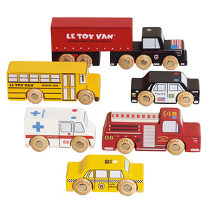 Le Toy Van-American Toy Car Set