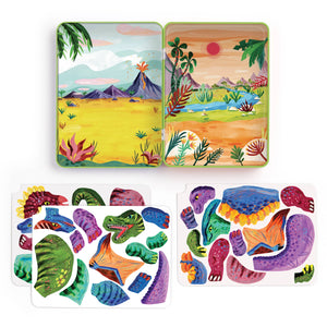 Chronicle Books-Magnetic Build It-Dino Mix Up
