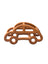 Three Hearts-3D Silicone Car Teether-Rust