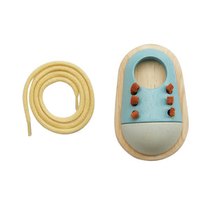 Plan Toys -Tie-Up Shoe - Orchard