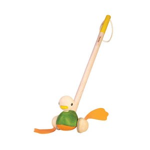 Plan Toys-Push Along Duck