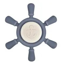 Three Hearts-Sailor Toy Silicone Teether Spinner-Storm Clouds