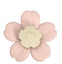 Three Hearts-Daisy Toy Silicone Teether Spinner-Misty Rose