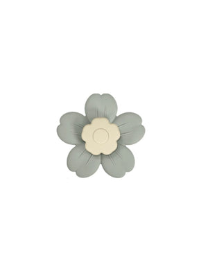 Three Hearts-Daisy Toy Silicone Teether Spinner-Sage