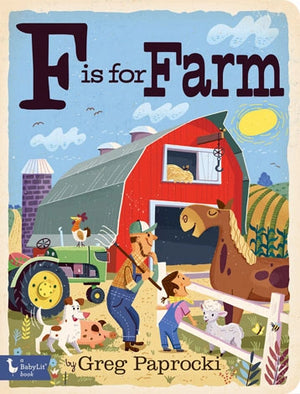 Gibbs Smith-F Is For Farm: Alphabet Board Book