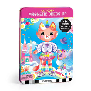 Chronicle Books-Cat-Icorn Magnetic Dress-Up Play Set