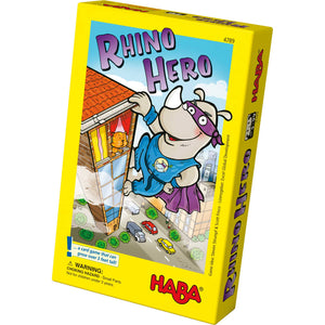 Haba - Rhino Hero Stacking Cards Game