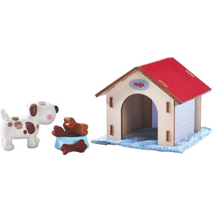 Haba-Little Friends Dog Lucky with Doghouse