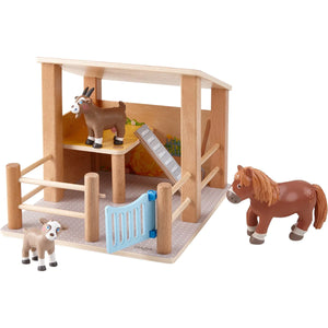 Haba -Little Friends Petting Zoo with Farm Animals