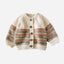 The Blueberry Hill-Woodland Stripe Cardigan