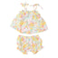 Angel Dear -Ruffle Top and Bloomers-Spring Meadow