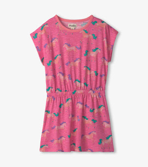 Hatley-Summer Horses Relaxed Dress