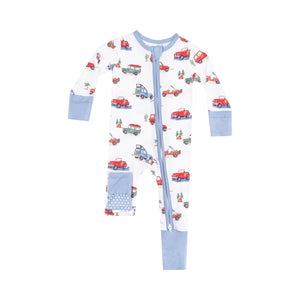 Angel Dear -2 way Zip Romper-Off Road Adventure