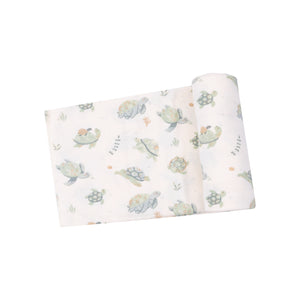 Angel Dear - Swaddle Blanket -Sea Turtles