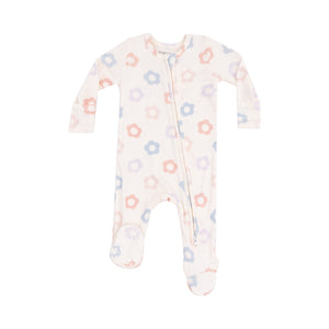 Angel Dear -2 Way Zipper Footie-Daisy Pop