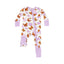 Angel Dear -2 way Zip Romper-Monarch Butterflies and Milkweed