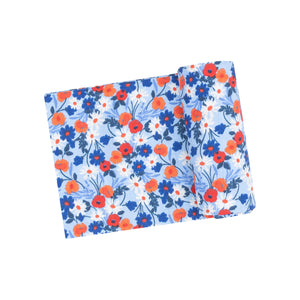Angel Dear - Swaddle Blanket -Poppy Days