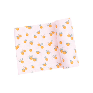 Angel Dear - Swaddle Blanket -Sweet Clementine