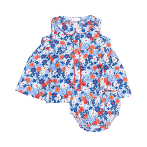 Angel Dear -The Jill- Peter Pan Button Front Dress-Poppy Days