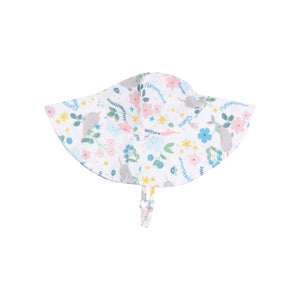 Angel Dear-Wide Brim Sun Hat-Narwhal Floral
