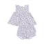 Angel Dear - Ruffle Top and Diaper Cover-Forget Me Not Floral
