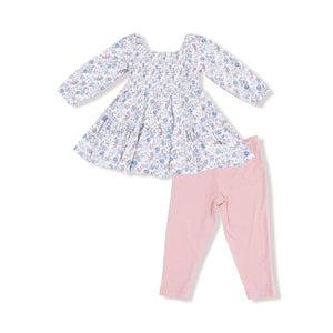 Angel Dear-Cap Sleeve Dress And Legging-Country Girl Floral