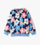 Hatley-Big Flowers Zip Up Fleece Hoodie