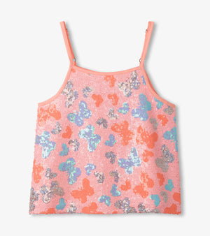 Hatley-Glitter Butterfly Sequin Top